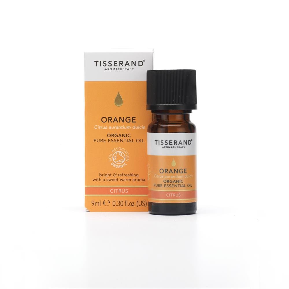 Tisserand Organic Orange Essential Oil (9ml) - Greenlands Health Store