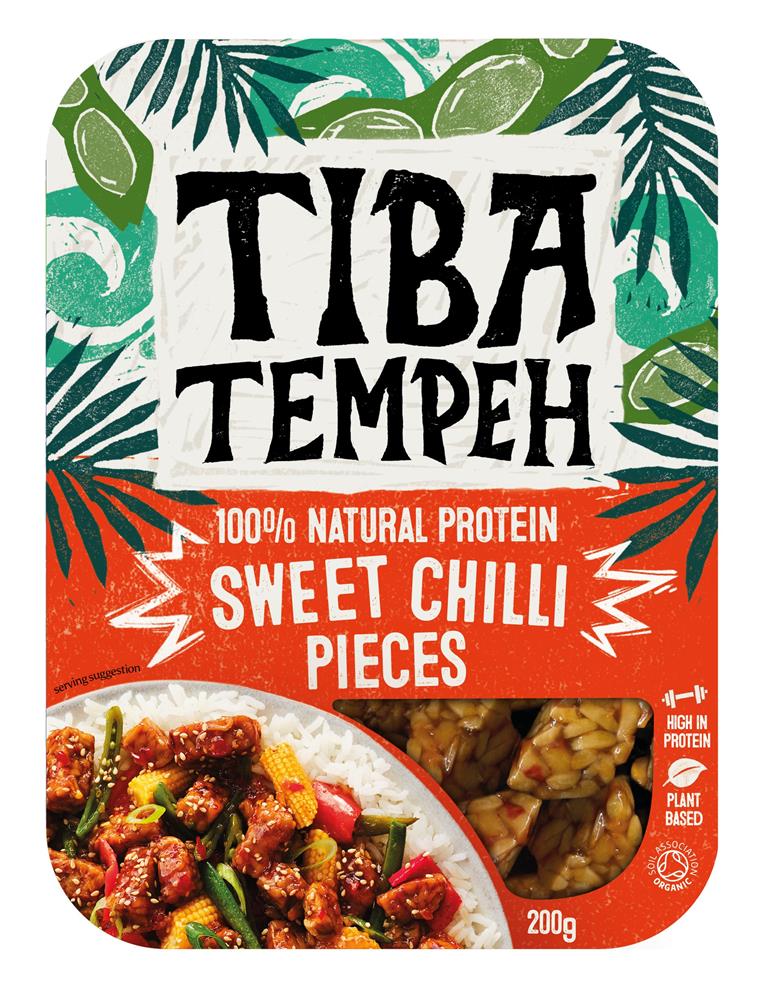 Tiba Tempeh Sweet Chilli Pieces 200g - Greenlands Health Store