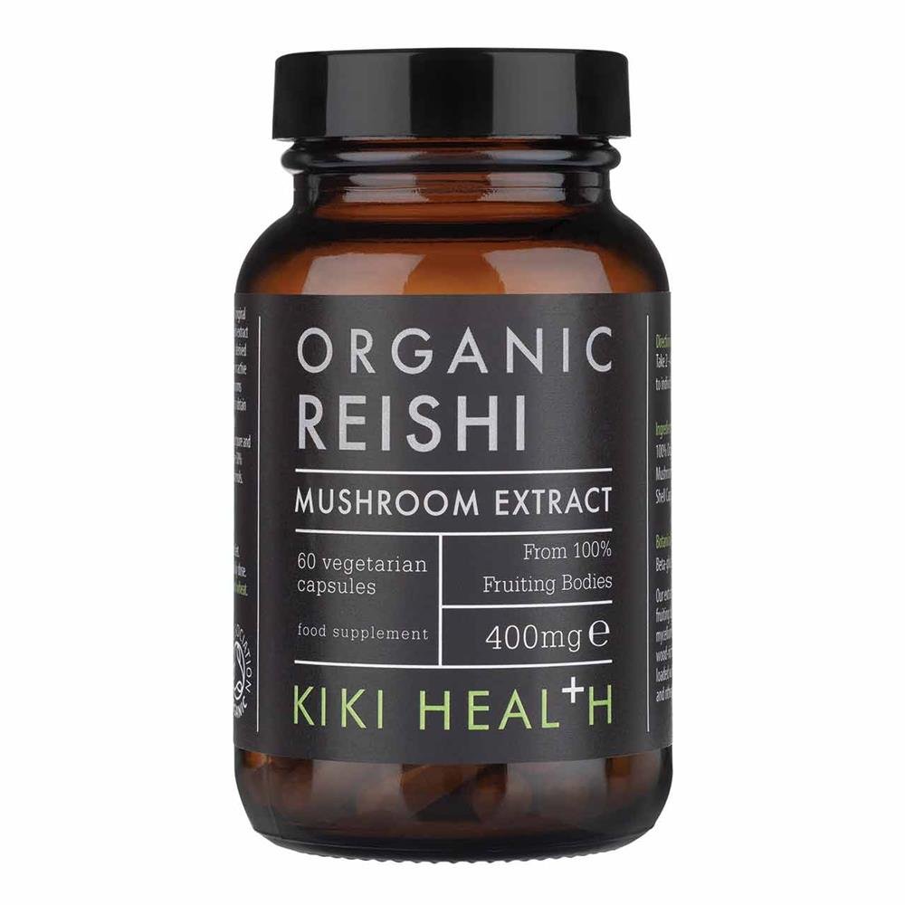 Organic Reishi Extract Mushroom 60 Vegicaps - Greenlands Health Store