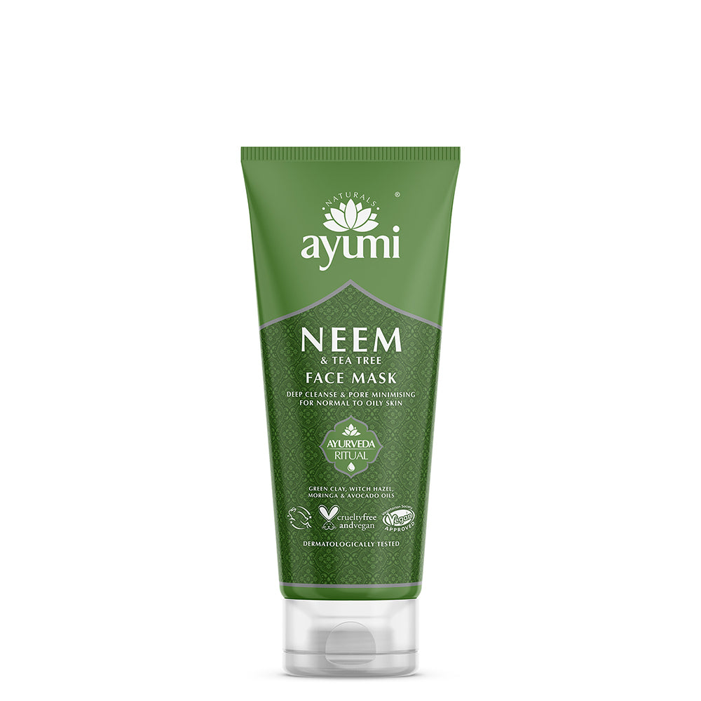 Neem & Tea Tree Face Mask 100ml - Greenlands Health Store