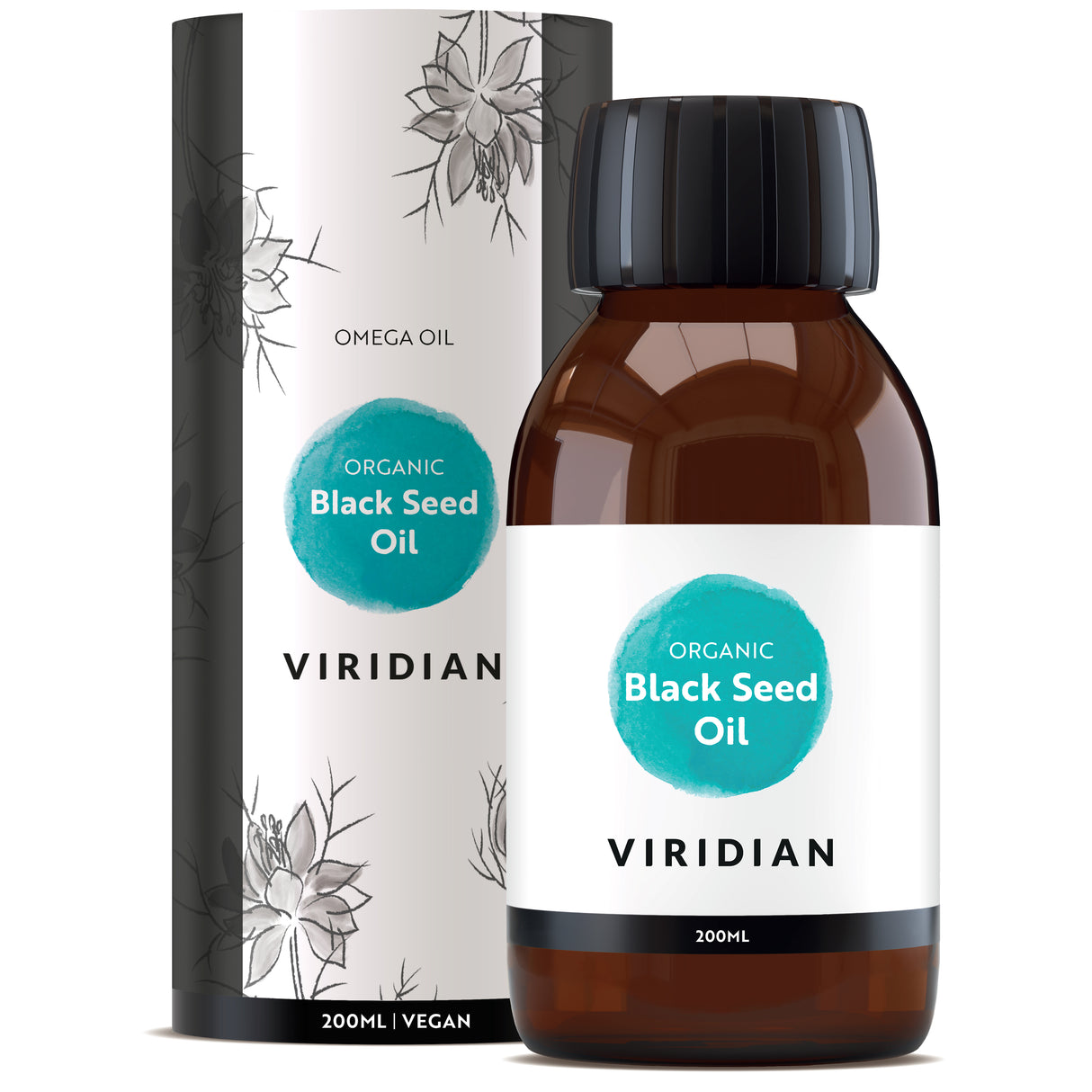 Viridian 100% Organic Black Seed Oil - Greenlands Health Store