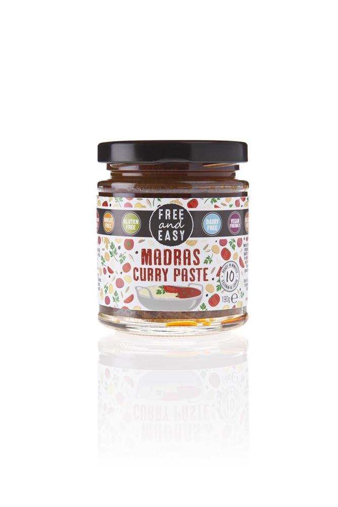 Gluten Free Madras Curry Paste 190g - Greenlands Health Store