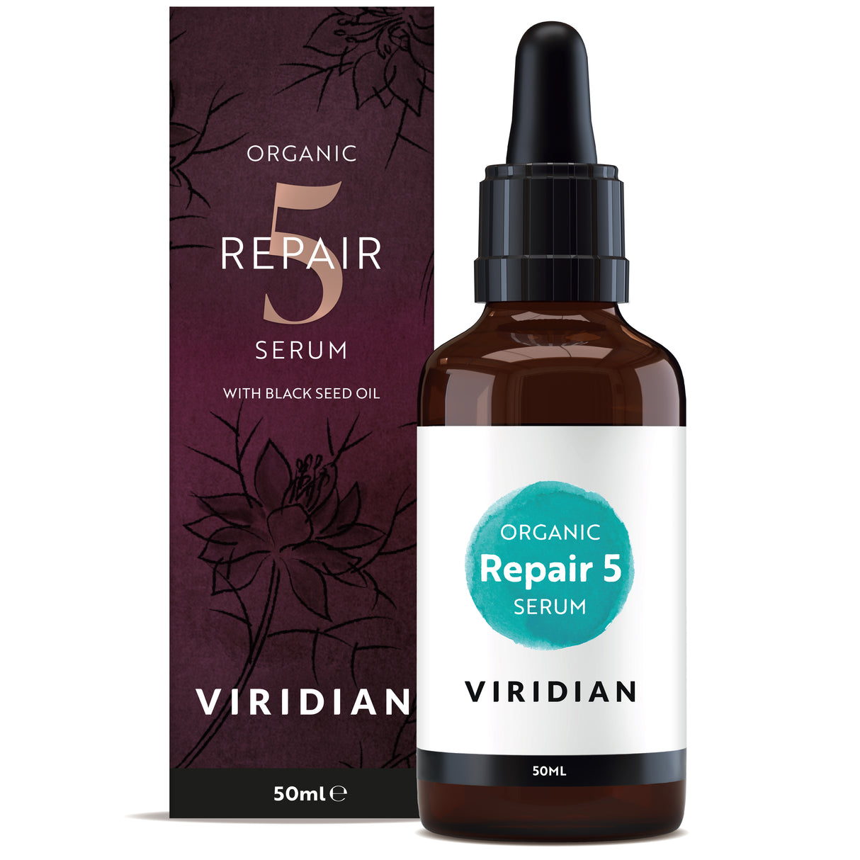 Viridian Organic Repair 5 Serum - Greenlands Health Store