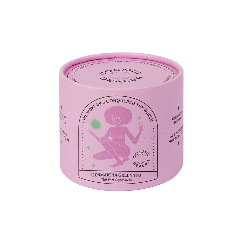 Organic Tea Green Genmaicha & Ginger 80g - Greenlands Health Store