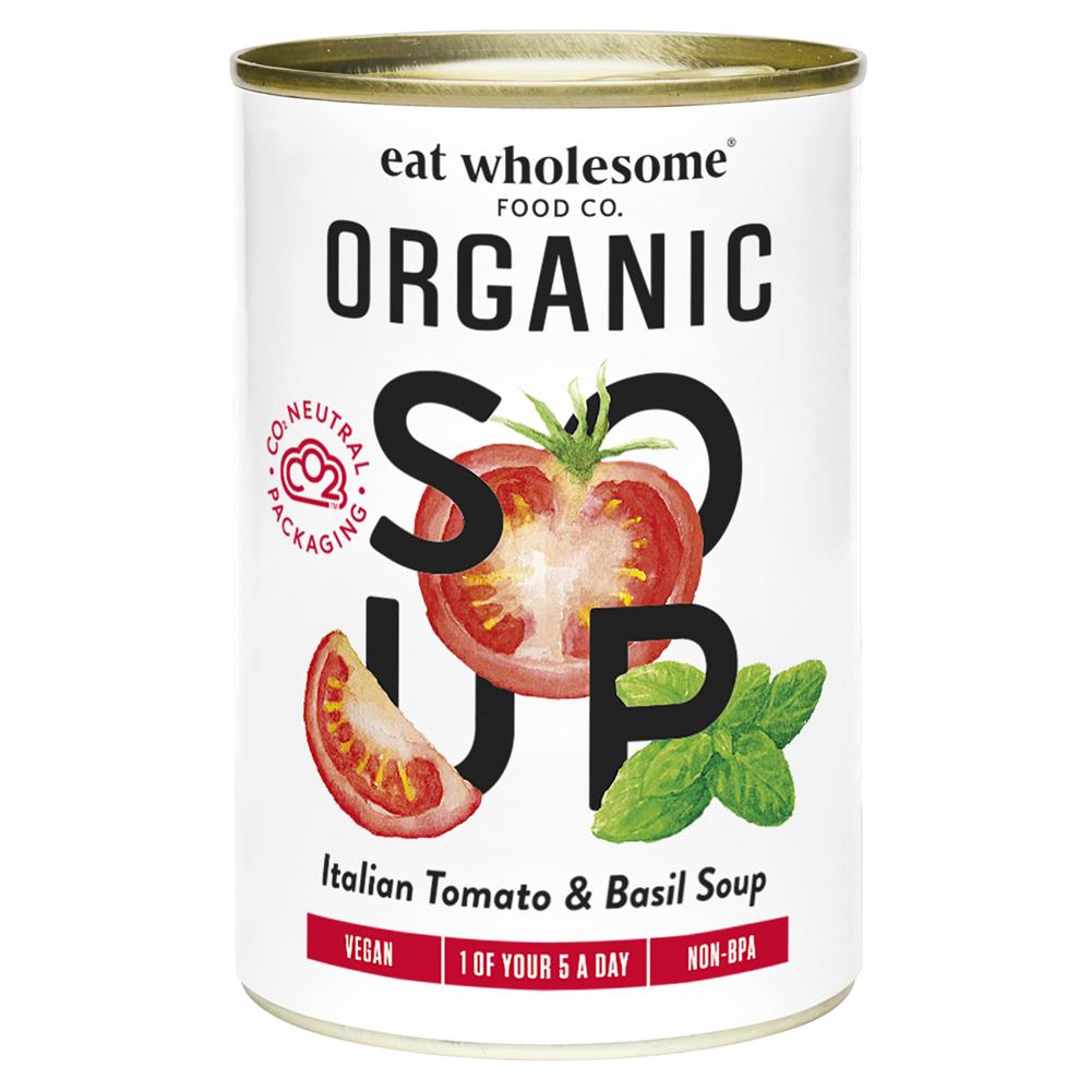 Organic Tomato & Basil Soup 400g - Greenlands Health Store