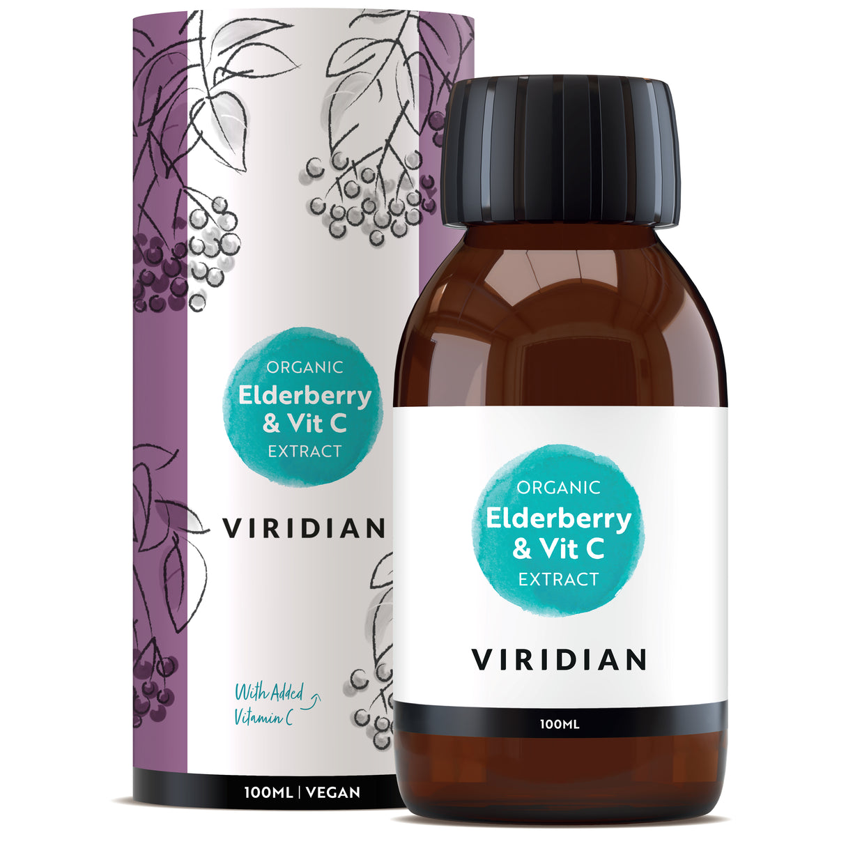 Viridian Organic Elderberry Extract - Greenlands Health Store