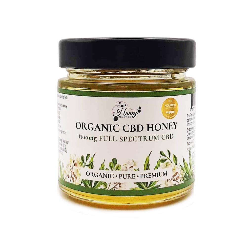 Honey Heaven Organic CBD Honey 250g - Greenlands Health Store