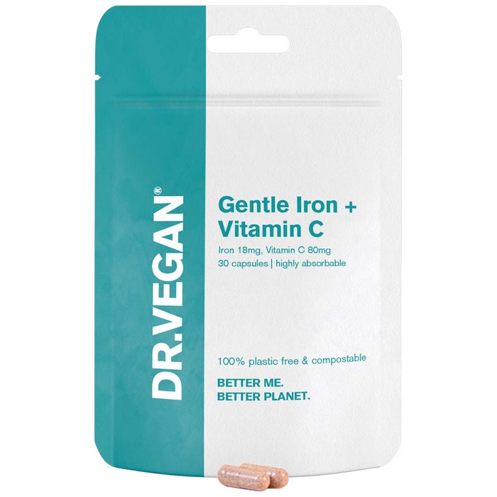 DR.VEGAN Gentle Iron (18mg) & Vitamin C (80mg) - Greenlands Health Store