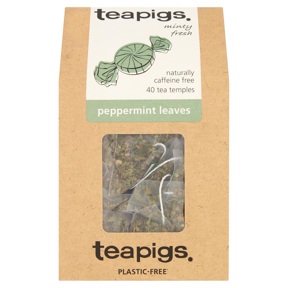 Peppermint leaves 40 tea temples - Greenlands Health Store