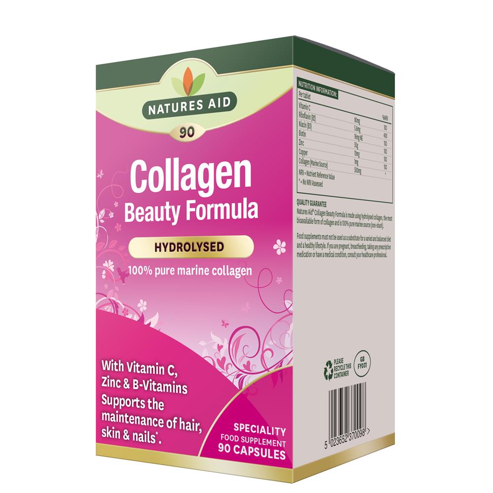 Collagen Beauty Formula (100% pure marine) 90 capsules - Greenlands Health Store