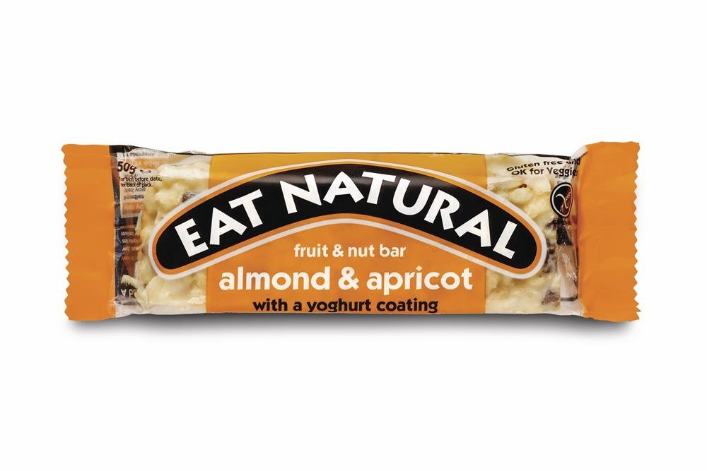 Almond & Apricot Bar with Yogurt Coating 40g - Greenlands Health Store