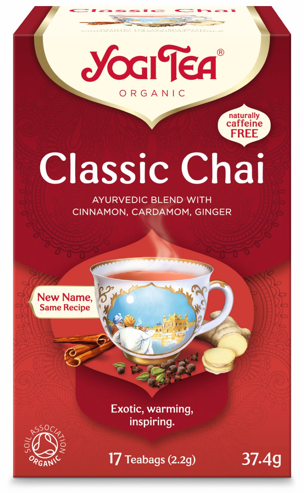 Yogi Tea Classic Organic 17 bag - Greenlands Health Store