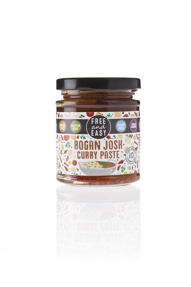 Gluten Free Rogan Josh Curry Paste 190g - Greenlands Health Store