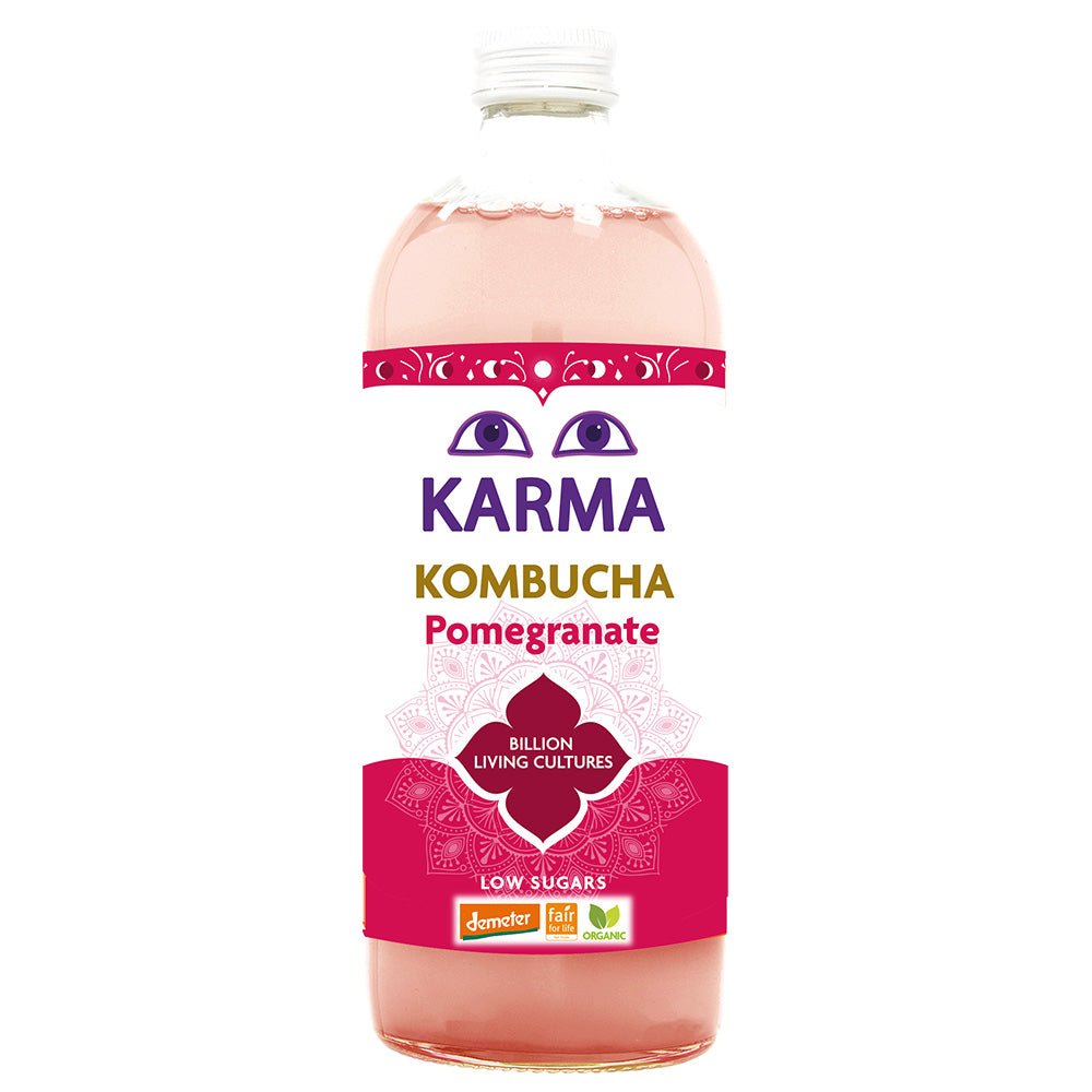 Karma Kombucha Pomegranate 1L - Greenlands Health Store