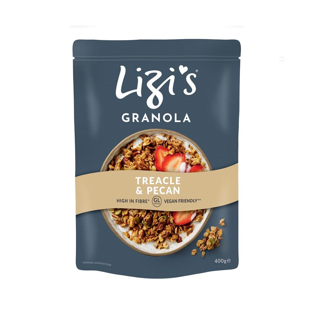 Lizi's Treacle Pecan Breakfast Cereal 400g - Greenlands Health Store