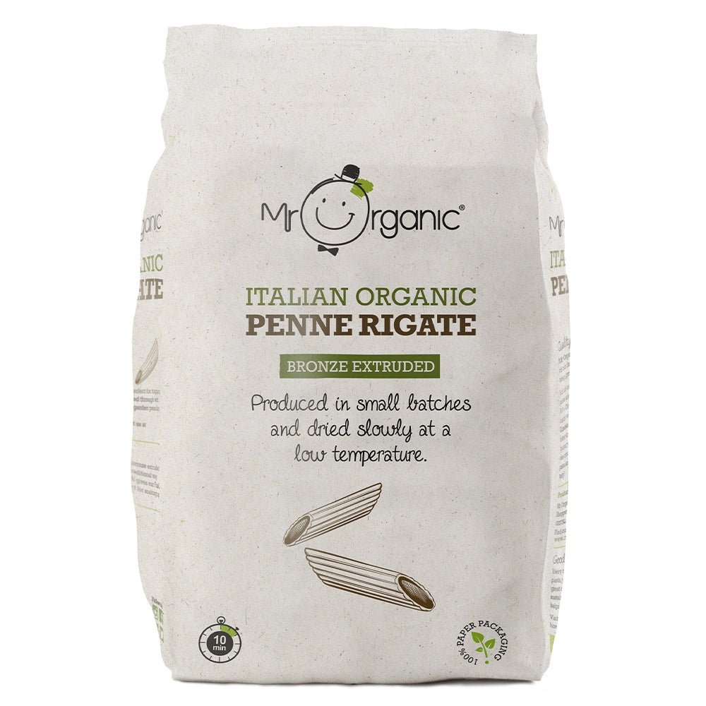 Mr Organic Penne Pasta 500g - Greenlands Health Store