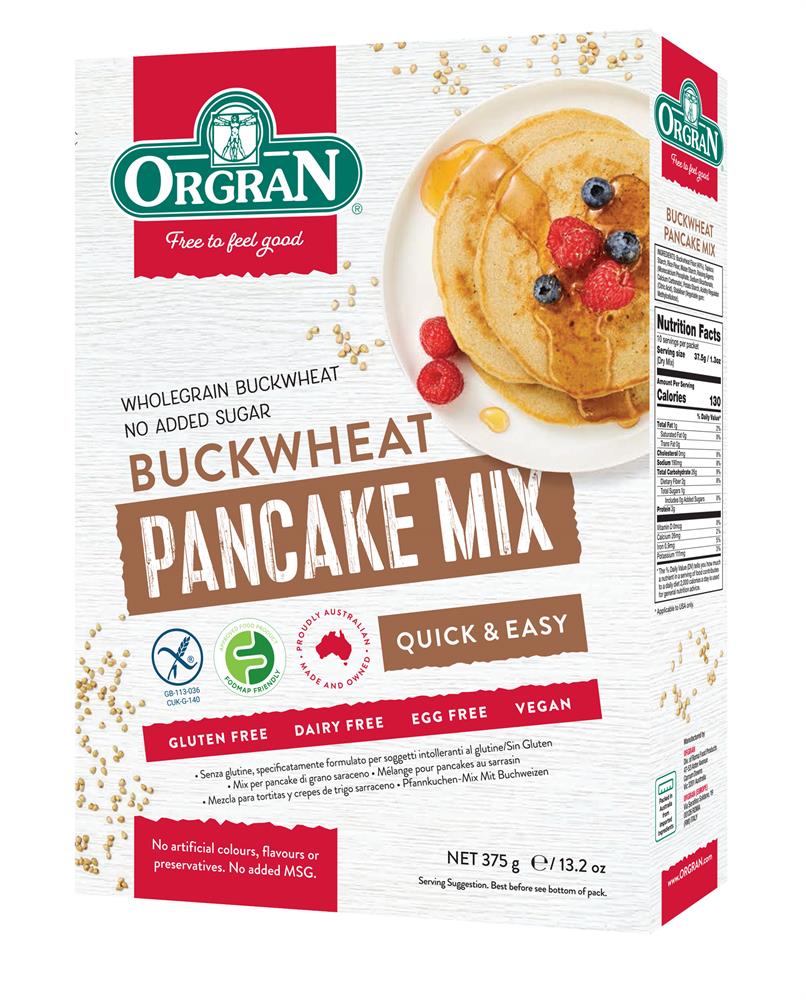 Buckwheat Pancake Mix 375g - Greenlands Health Store