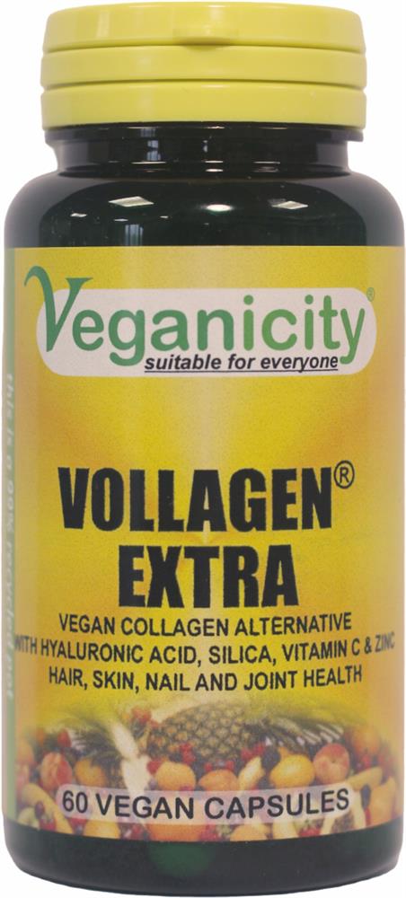 Vollagen Extra 60 Vcaps of hair skin nails and joint formula. - Greenlands Health Store