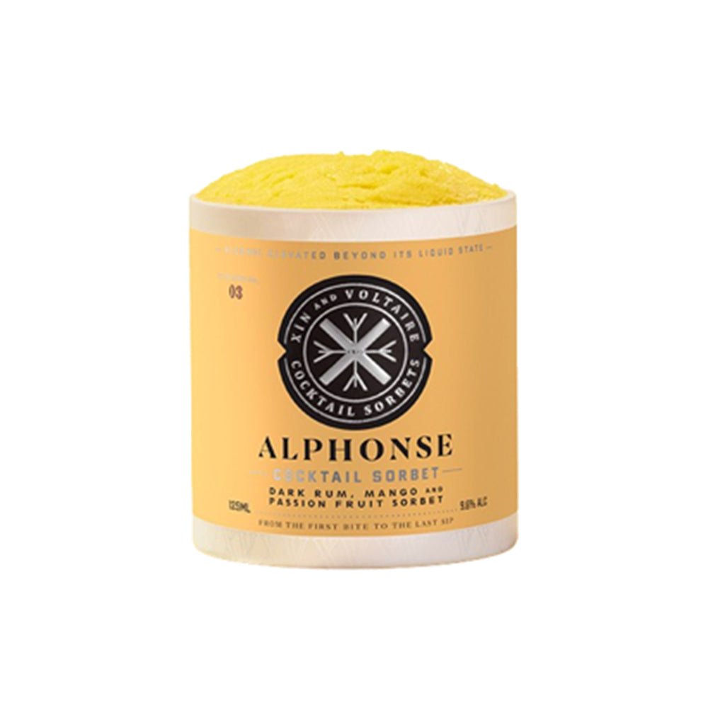 Cocktail Sorbet: Alphonse - Dark Rum Mango & Passion Fruit 125ML - Greenlands Health Store
