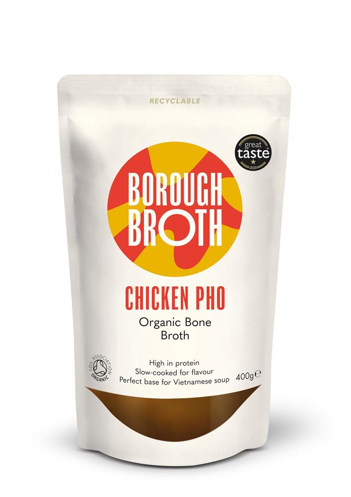 Organic Chicken Pho Broth 400g - Greenlands Health Store