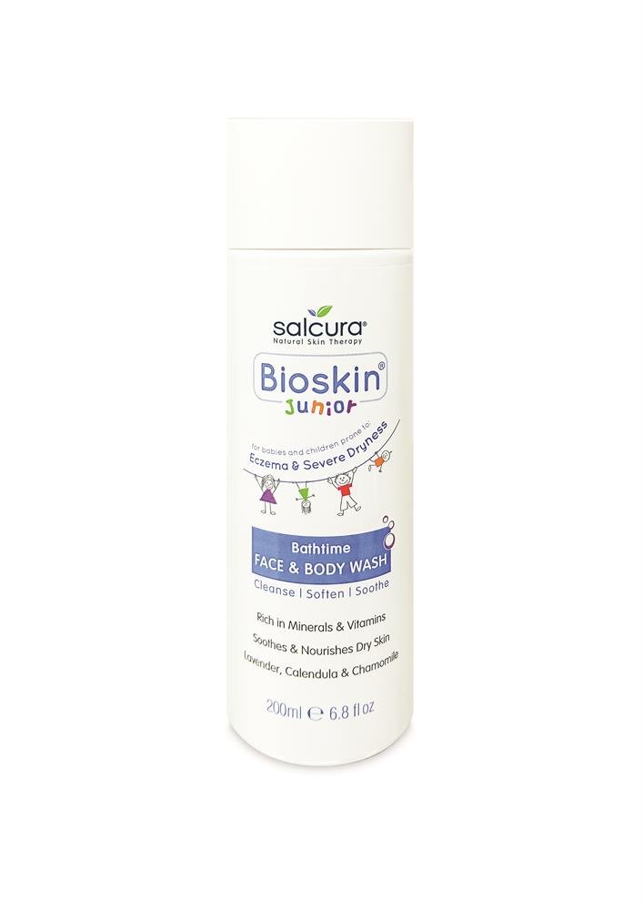 Bioskin Junior Face & Body Wash 200ml - Greenlands Health Store