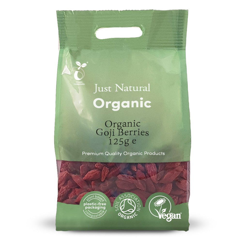 Organic Goji Berries 125g - Greenlands Health Store