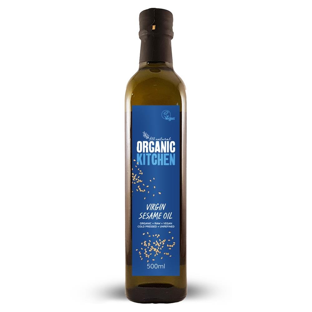Organic Virgin Sesame Oil 500ml - Greenlands Health Store
