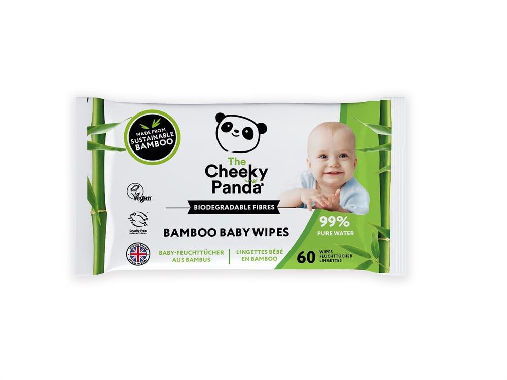 Biodegradable Bamboo Baby Wipes with 99% Purified Water - Greenlands Health Store