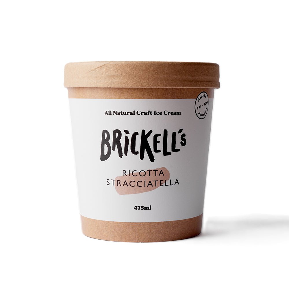 Ricotta Stracciatella Ice Cream 475ml - Greenlands Health Store