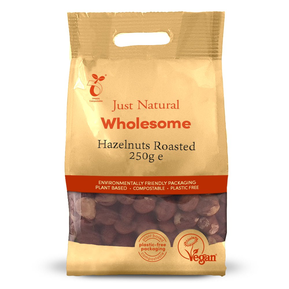 Hazelnuts Roasted 250g - Greenlands Health Store