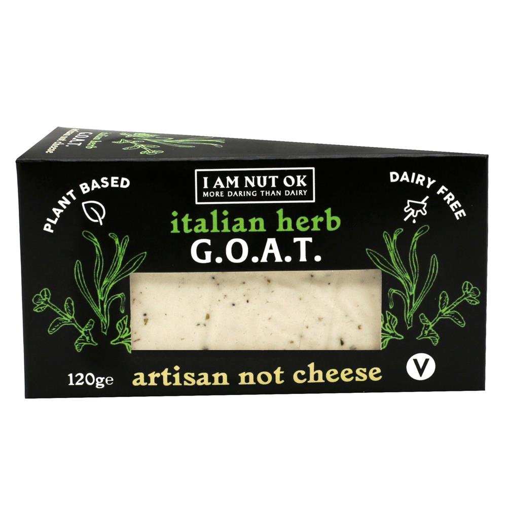 G.O.A.T. - Italian Herb Vegan Cheese 120g - Greenlands Health Store