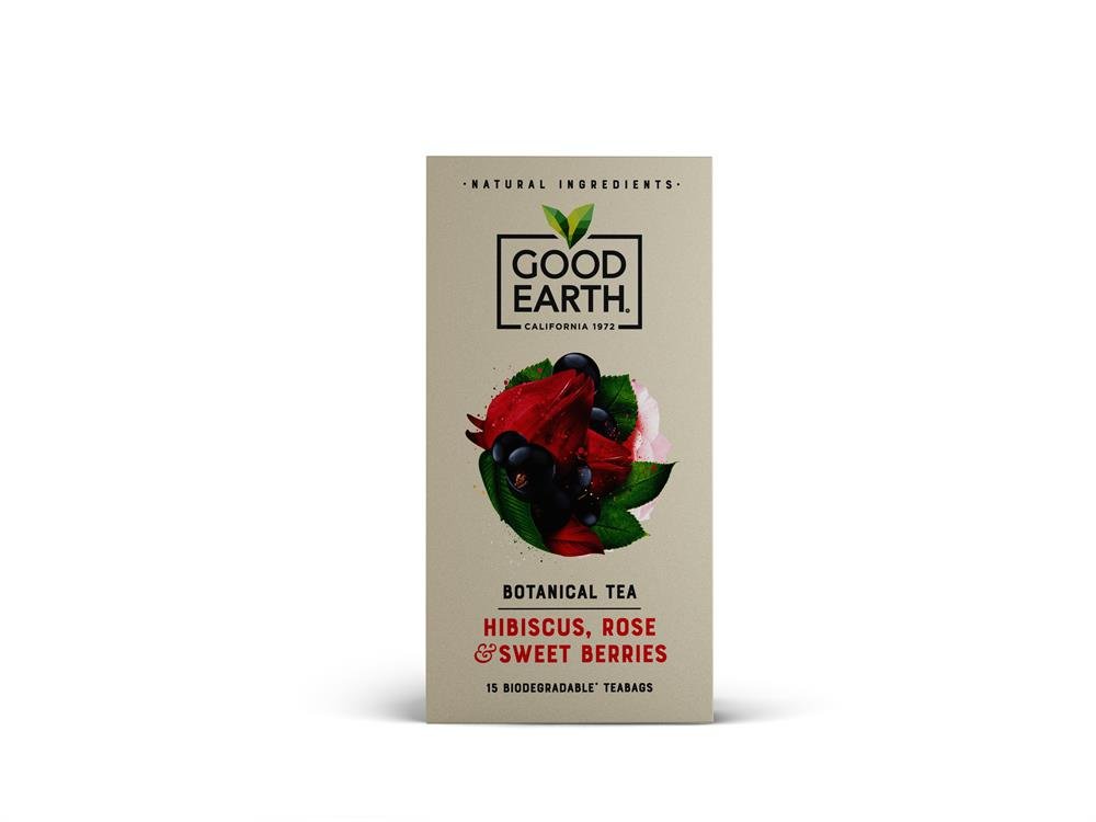 Good Earth Hibiscus Rose & Sweet Berries 15 teabags - Greenlands Health Store