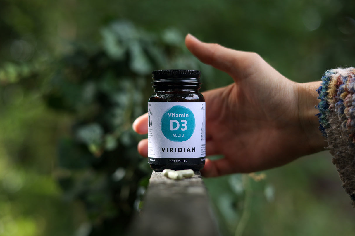 Viridian Vitamin D3 400IU - Greenlands Health Store