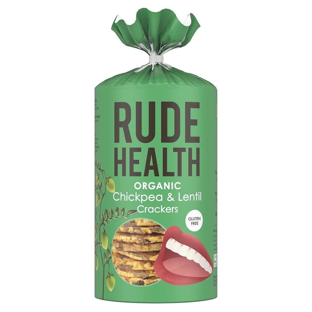 Chickpea & Lentil Crackers 120g - Greenlands Health Store