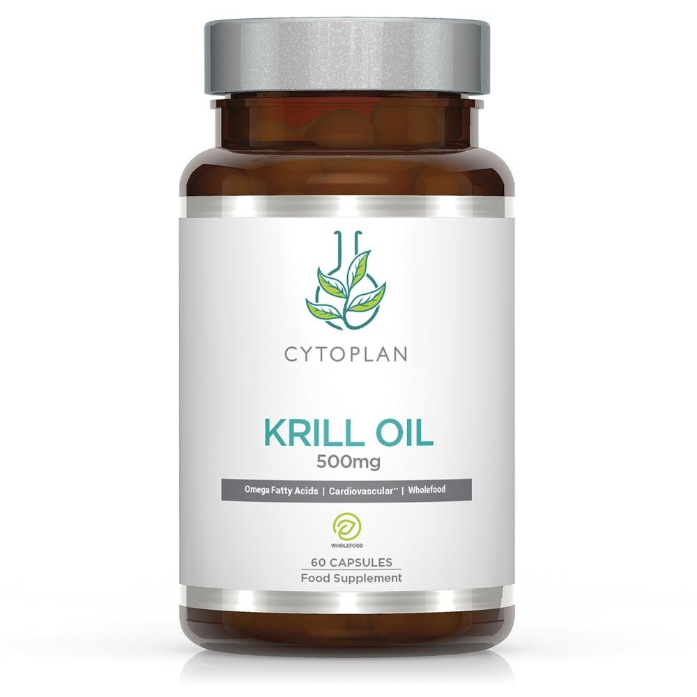 Cytoplan Krill Oil 500mg 60 capsules - Greenlands Health Store