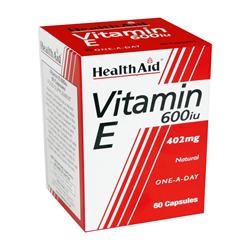 Vitamin E 600iu Natural Capsules 60's - Greenlands Health Store