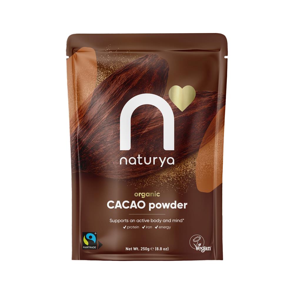 Organic Cacao Powder Fair Trade 250g - Greenlands Health Store