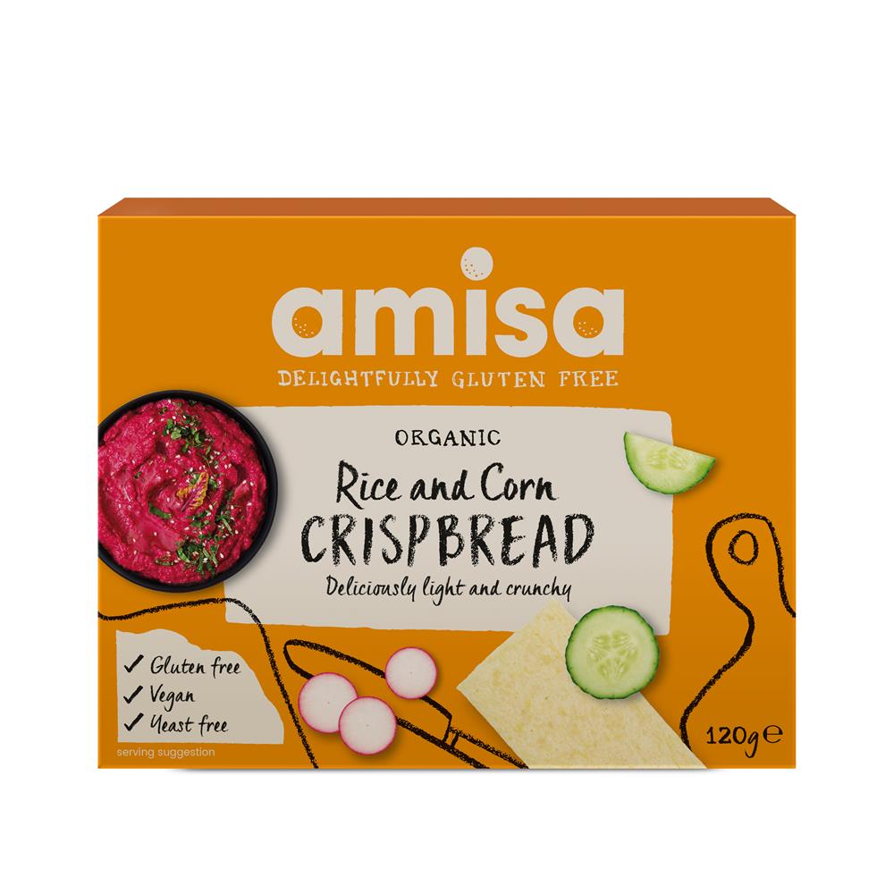 Organic Corn & Rice Crispbread 120g - Greenlands Health Store