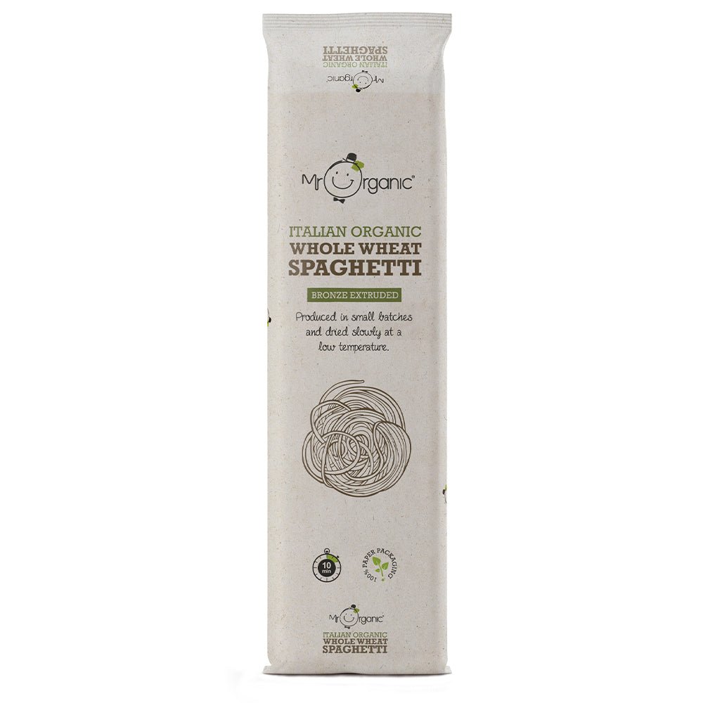Mr Organic Whole Wheat Spaghetti Pasta 500g - Greenlands Health Store