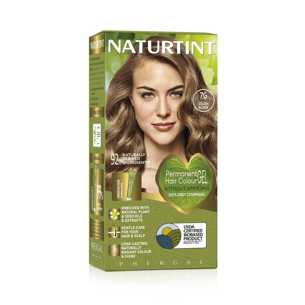 Permanent Hair Colourant Golden Blonde 7G 170ml - Greenlands Health Store