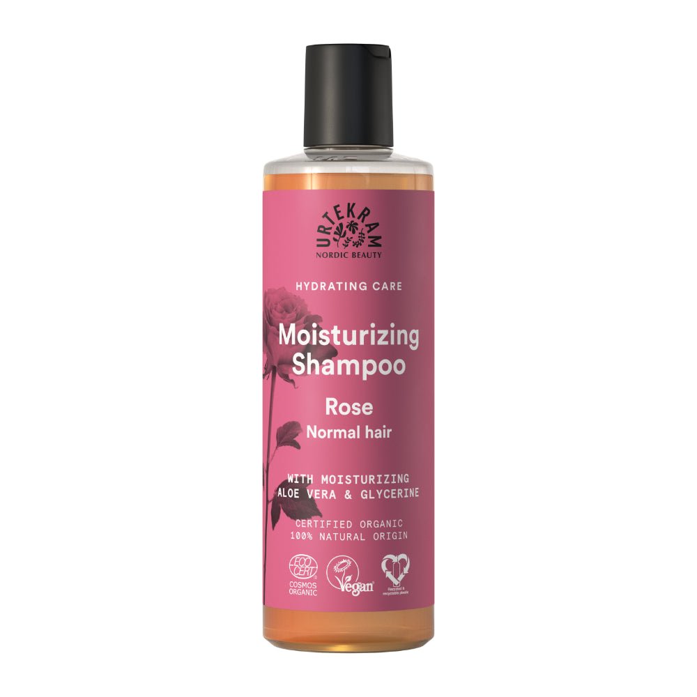 Organic Rose Shampoo Normal hair 250ml - Greenlands Health Store
