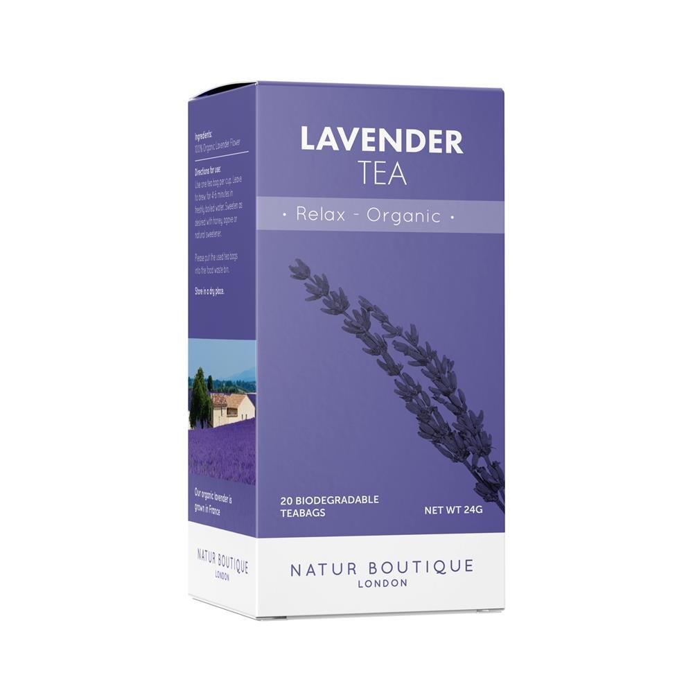 Organic Lavender Tea 20 teabags - Greenlands Health Store