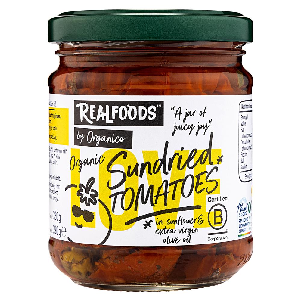 Organic Sun - dried Tomatoes in Oil 190g - Greenlands Health Store
