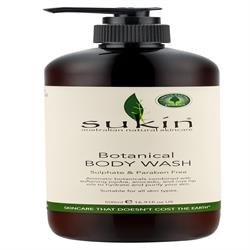 Botanical Body Wash Pump 500ml - Greenlands Health Store