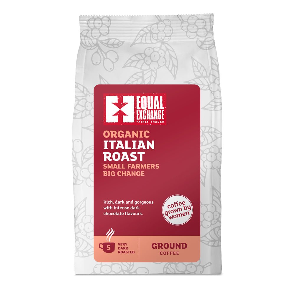 Organic & Fair Trade Italian Ground Coffee 200g - Greenlands Health Store