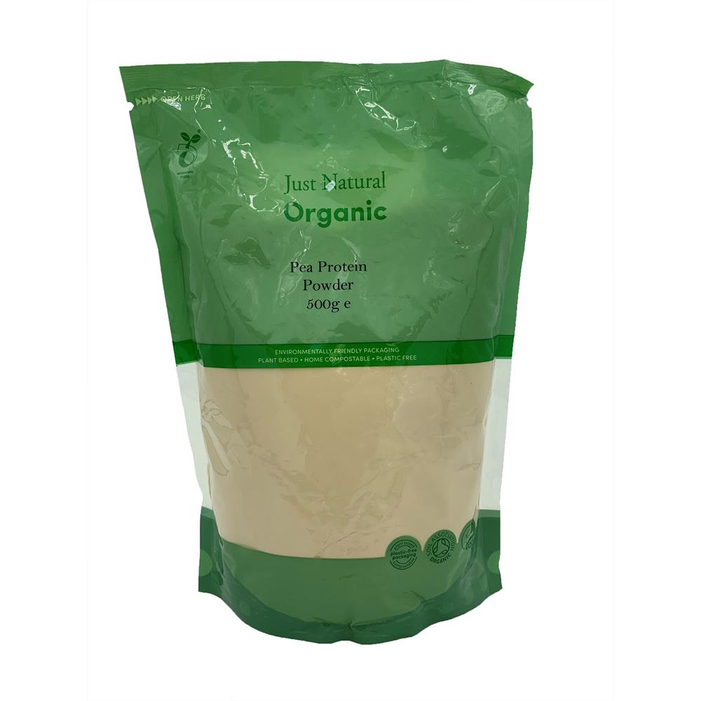 Organic Pea Protein Powder 500g - Greenlands Health Store