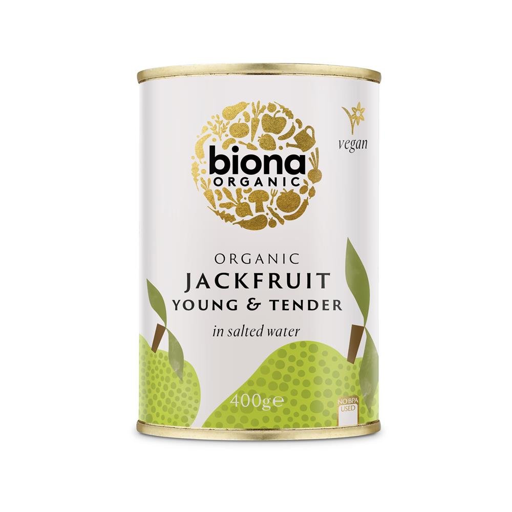 Organic Young Jackfruit in Salted Water 400g - Greenlands Health Store