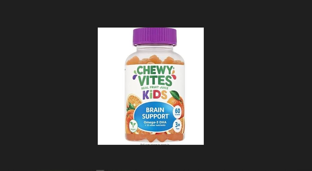 Chewy Vites Kids BRAIN SUPPORT Omega 3 + Multivit 30's - Greenlands Health Store