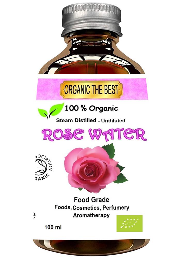Organic Rose Water 100ml - Greenlands Health Store