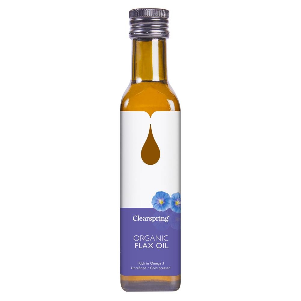 Organic Flax Oil 250ml - Greenlands Health Store